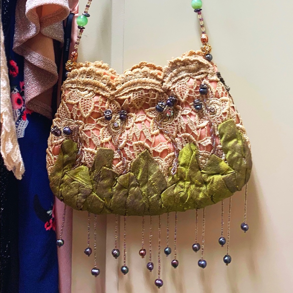 Mary Frances beaded purse